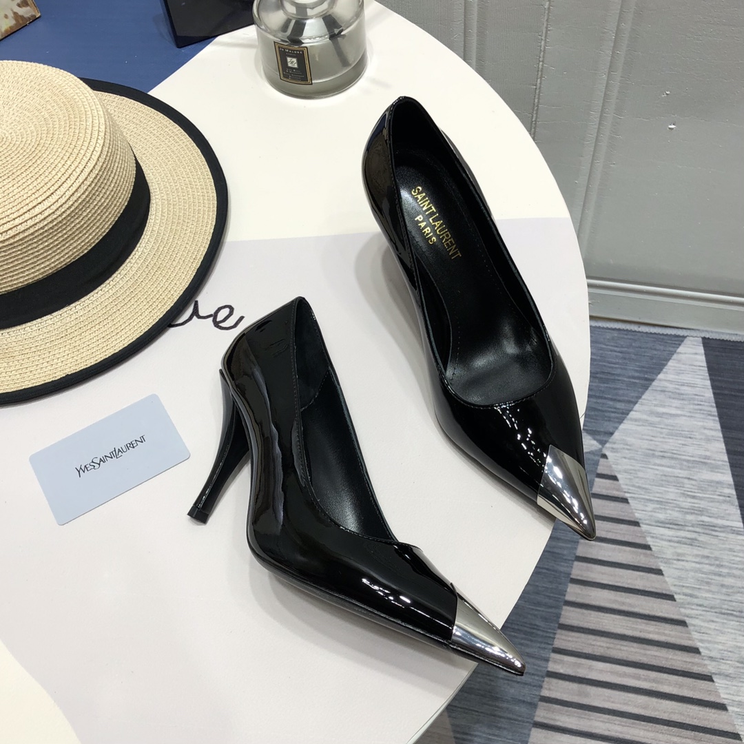 YVES SAINT LAURENT ARIAN 19 PUMPS BLACK 4720110NPVV1000