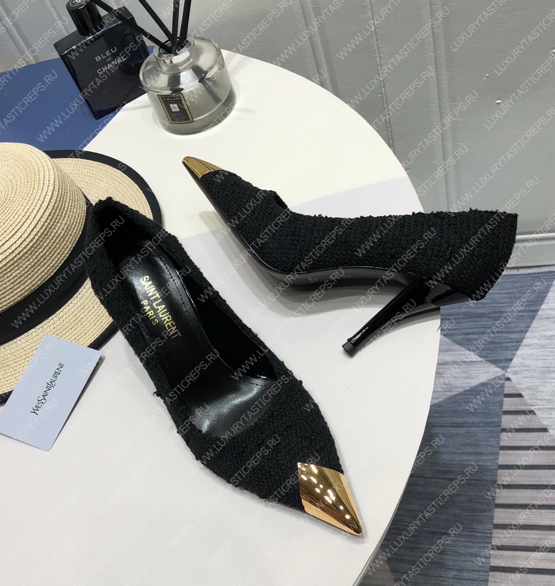 YVES SAINT LAURENT ARIAN 19 PUMPS BLACK 4720110NPVV1000