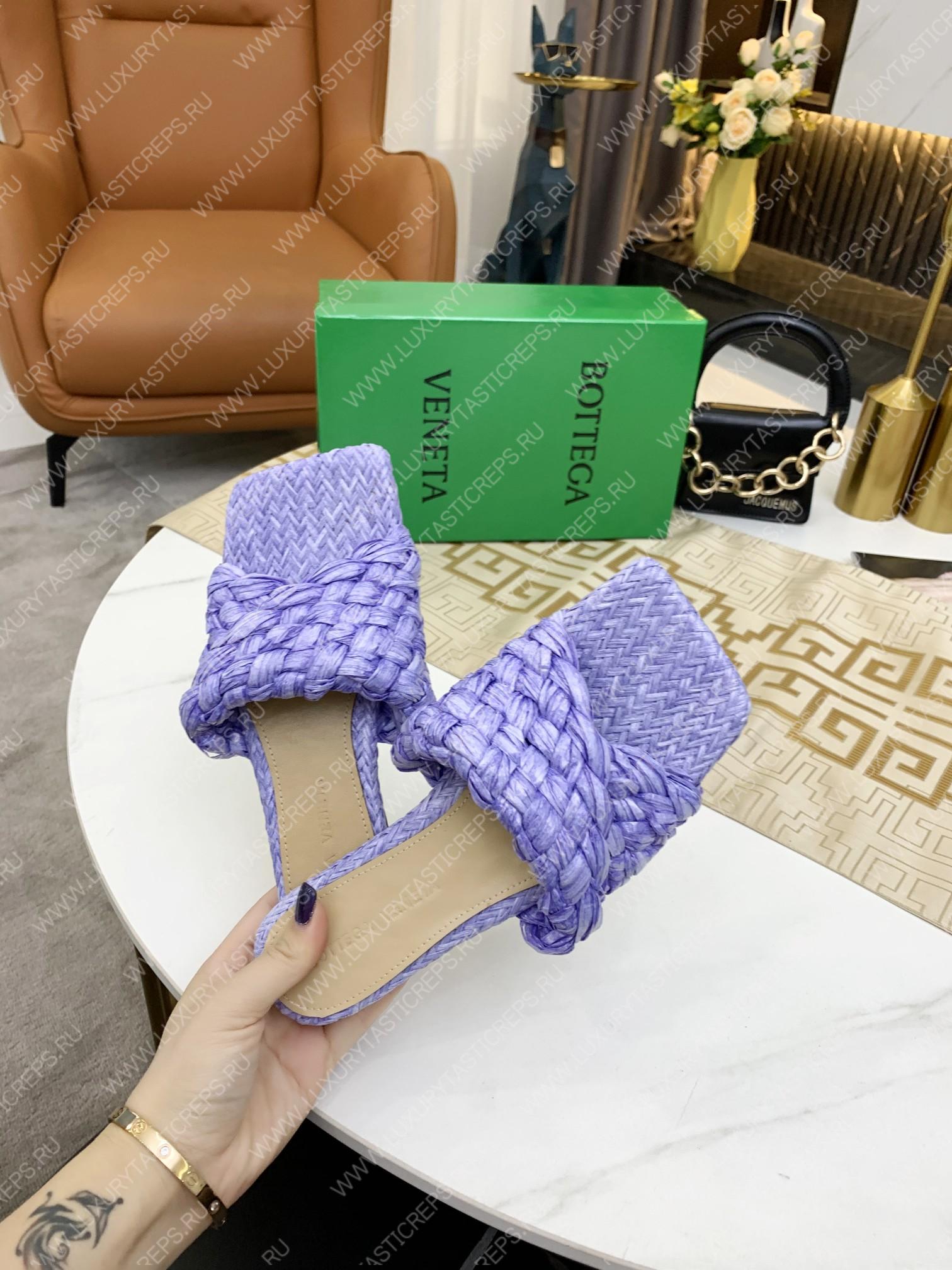 bo*te*ga Ve*ne*ta dot wave sandal wisteria 708880v