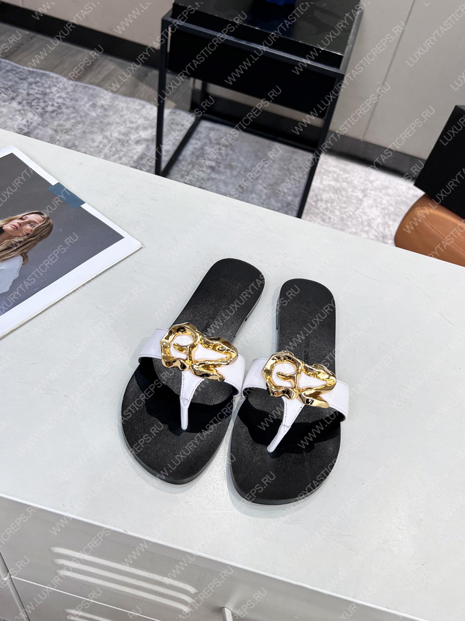 GIUSEPPE ZANOTTI FLAT LYRA ZALI WHITE E200104001