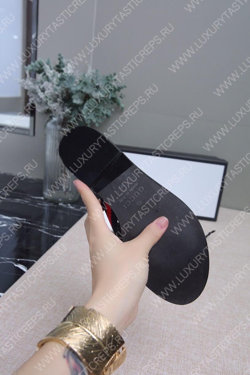G*u*i gg web sandals black kaki/red 612138