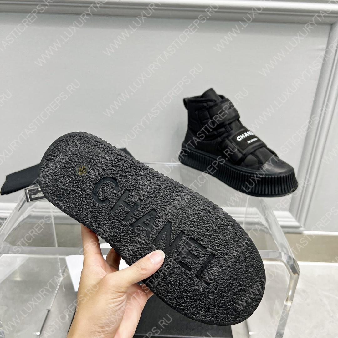 Ch*el sneakers black g35617