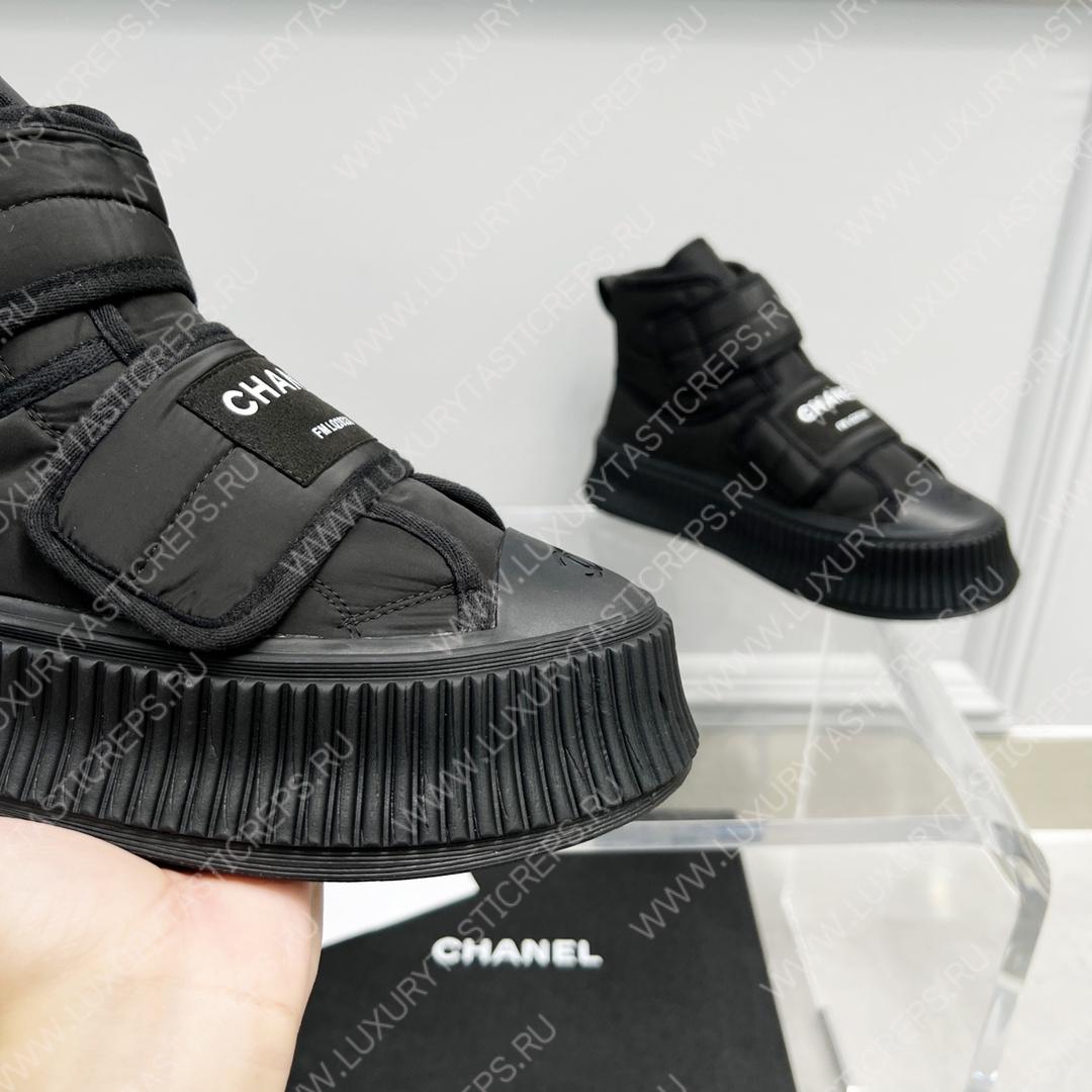 Ch*el sneakers black g35617
