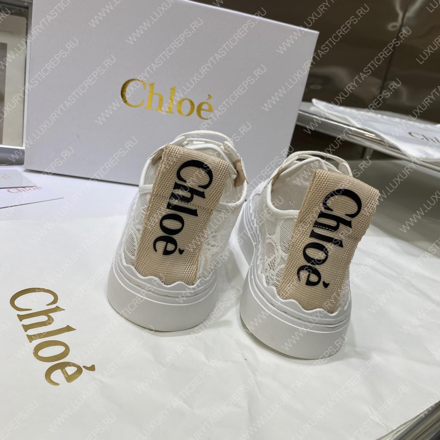 CHLOE LAUREN SNEAKER WHITE CHC19U