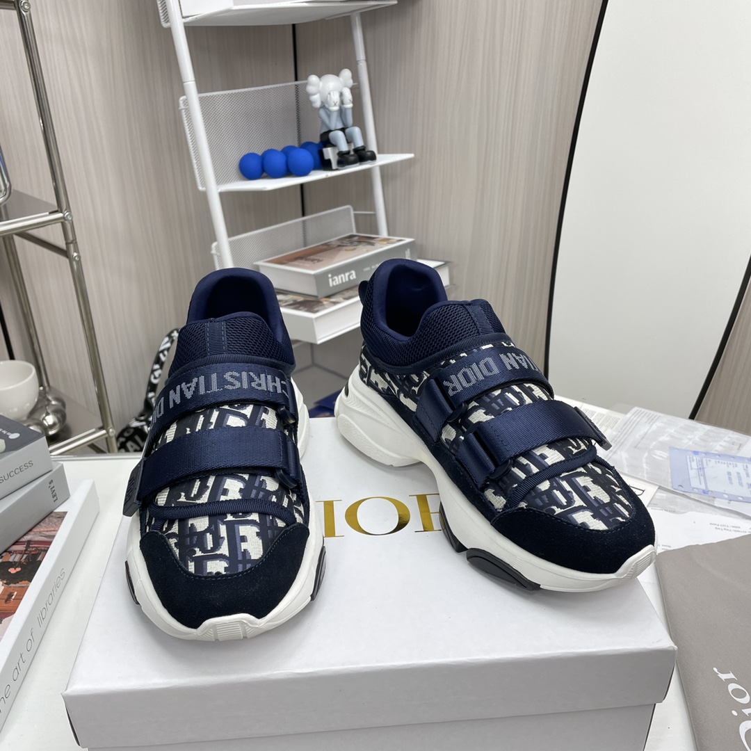 ch**an D*or d-wander sneakers deep blue kck299oby