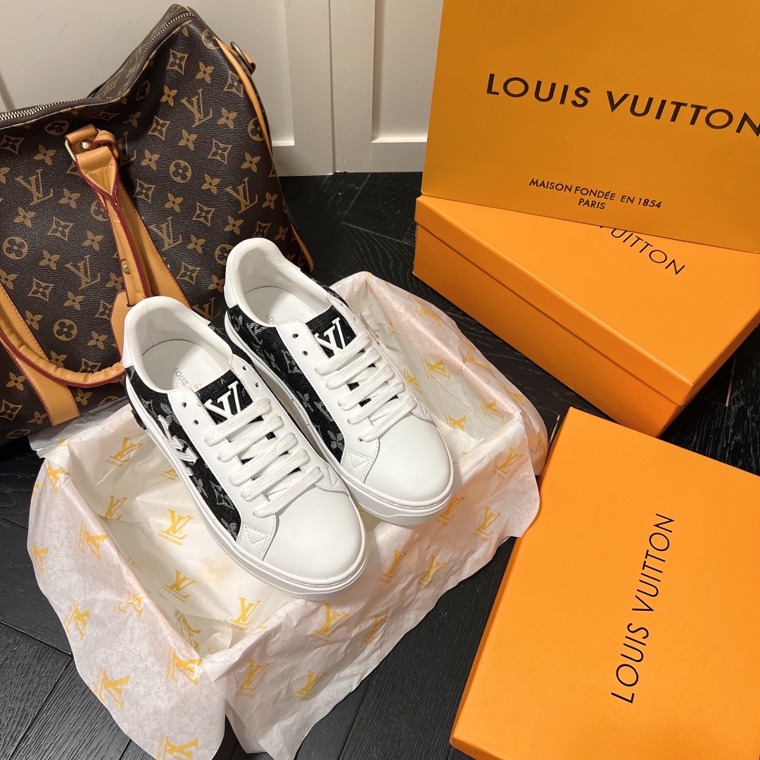 l**is V*t*n time out sneaker white & black 1aaw0m