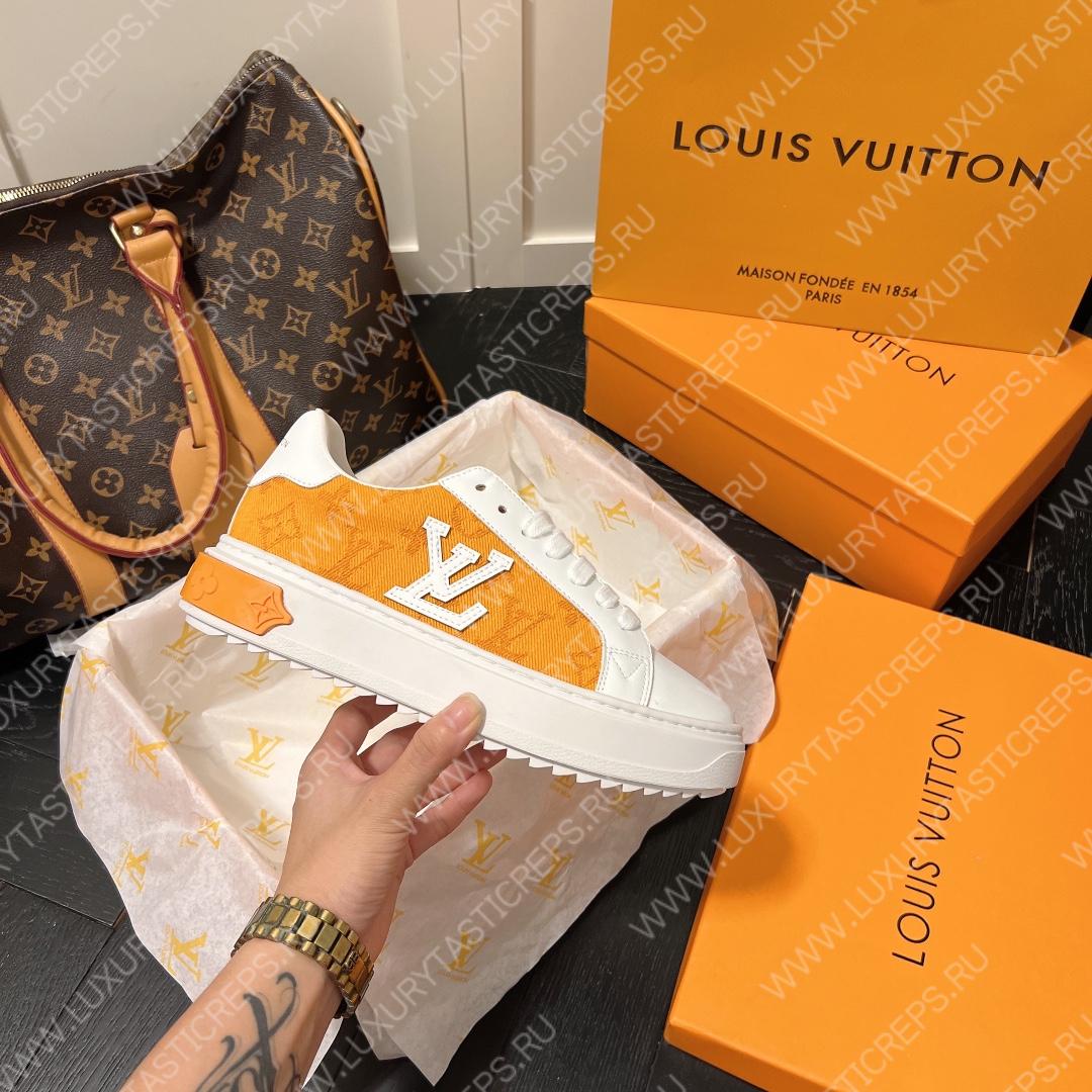 l**is V*t*n time out sneaker orange & white 1aaw0m