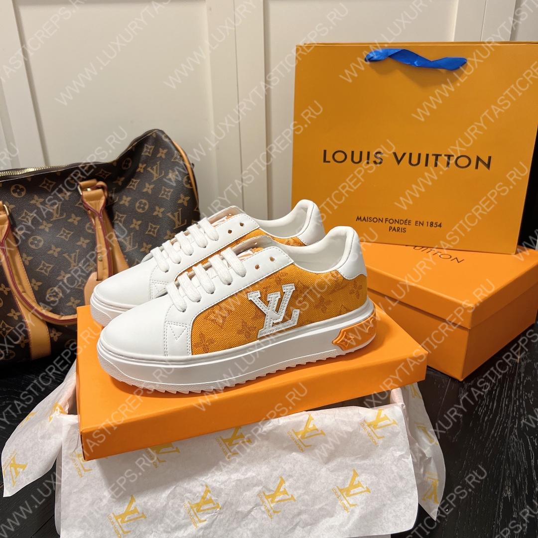 l**is V*t*n time out sneaker orange & white 1aaw0m