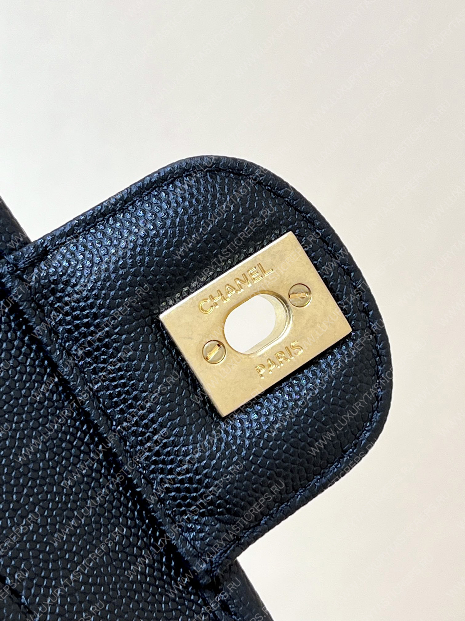 Ch*el small flap bag with top handle black as3653