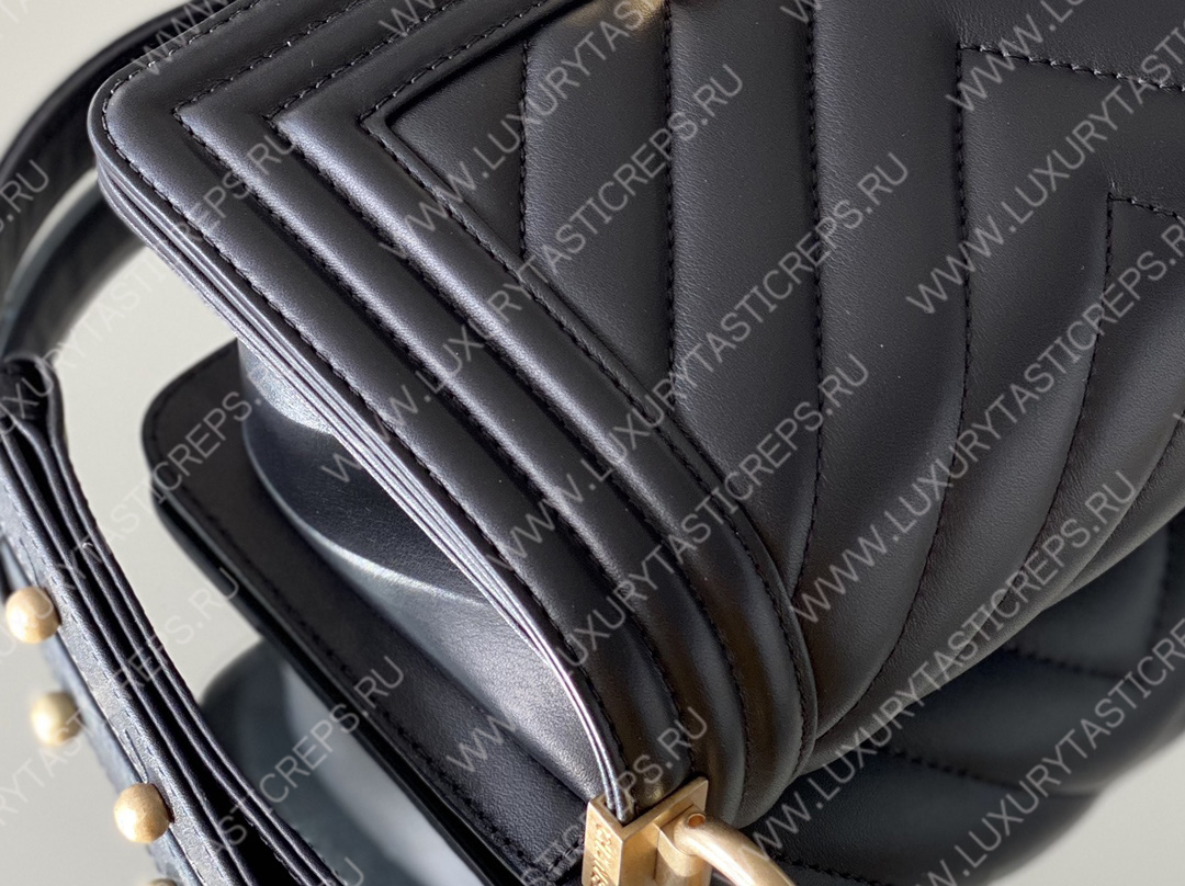 Ch*el small boy handbag black a67085