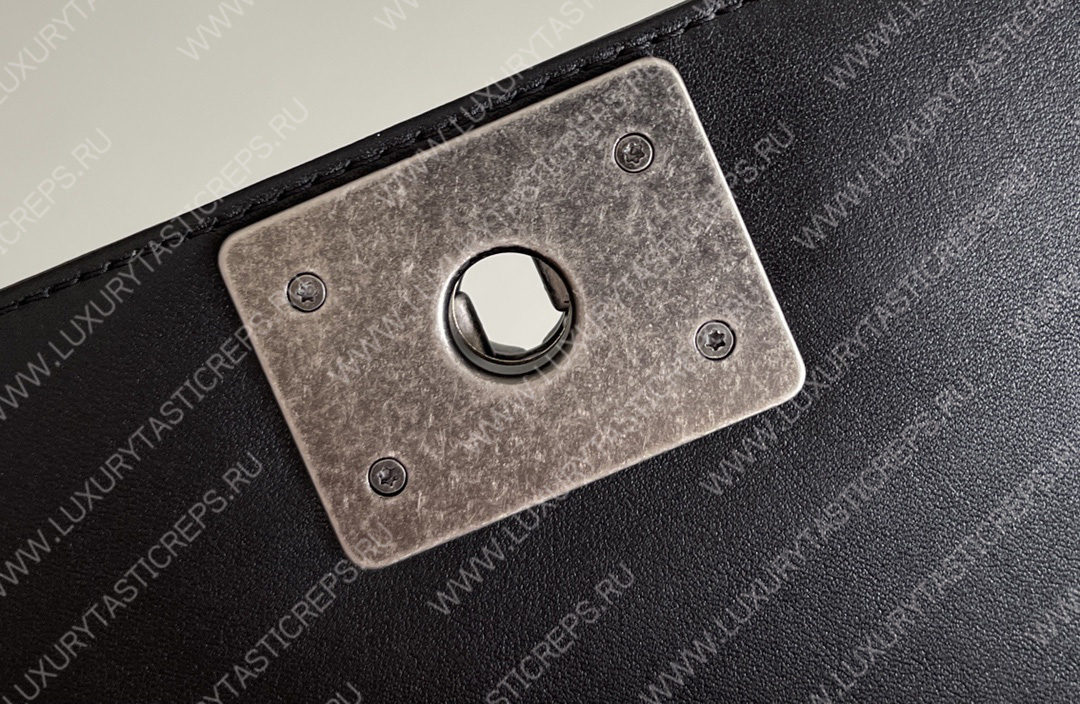 Ch*el small boy handbag black a67085