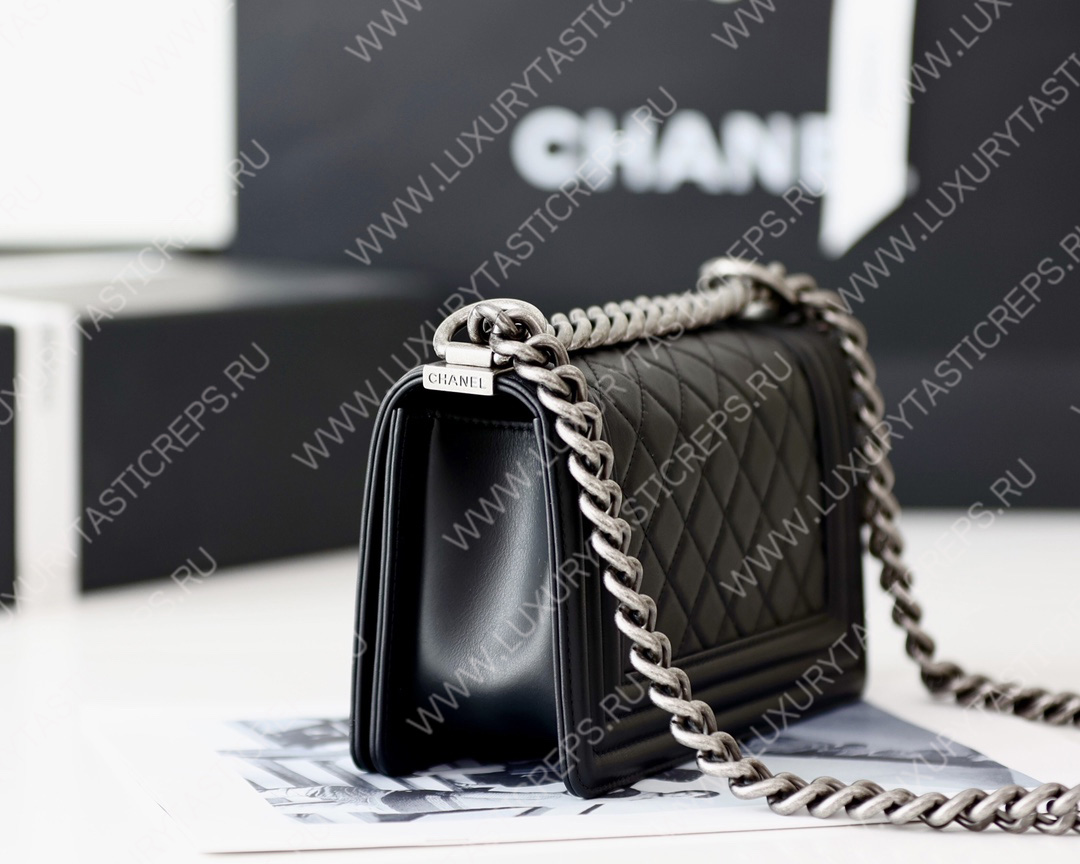 Ch*el small boy handbag black a67085