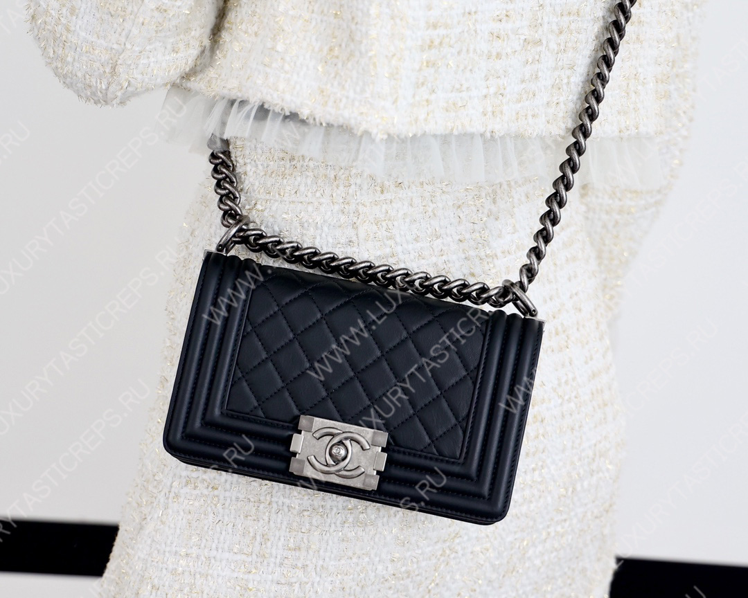 Ch*el small boy handbag black a67085