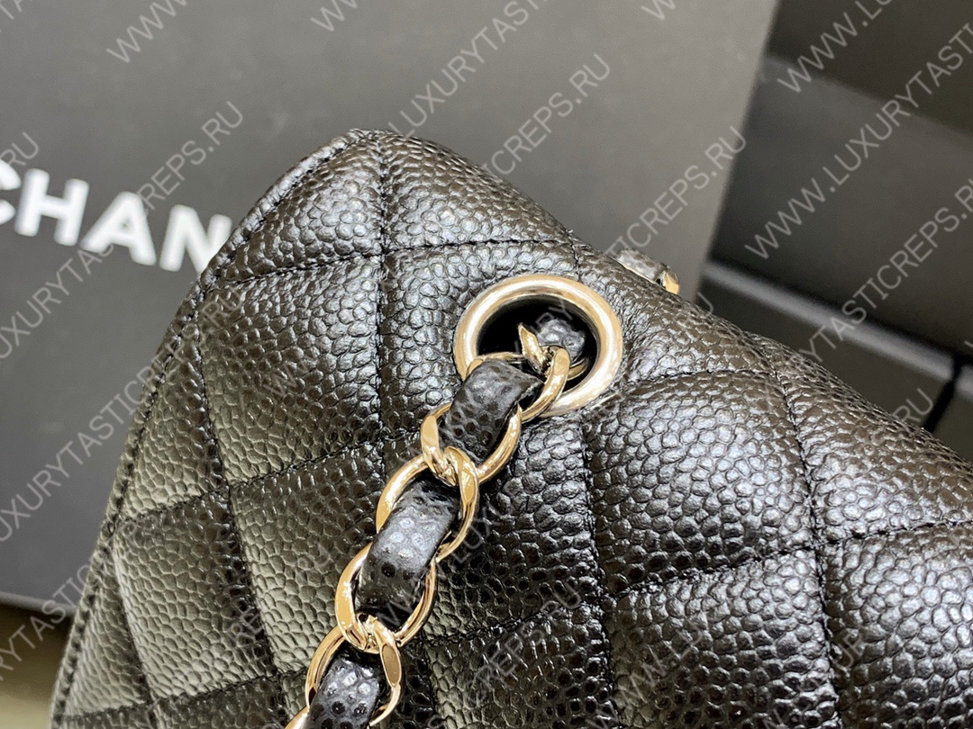 Ch*el classic handbag bag black a01112