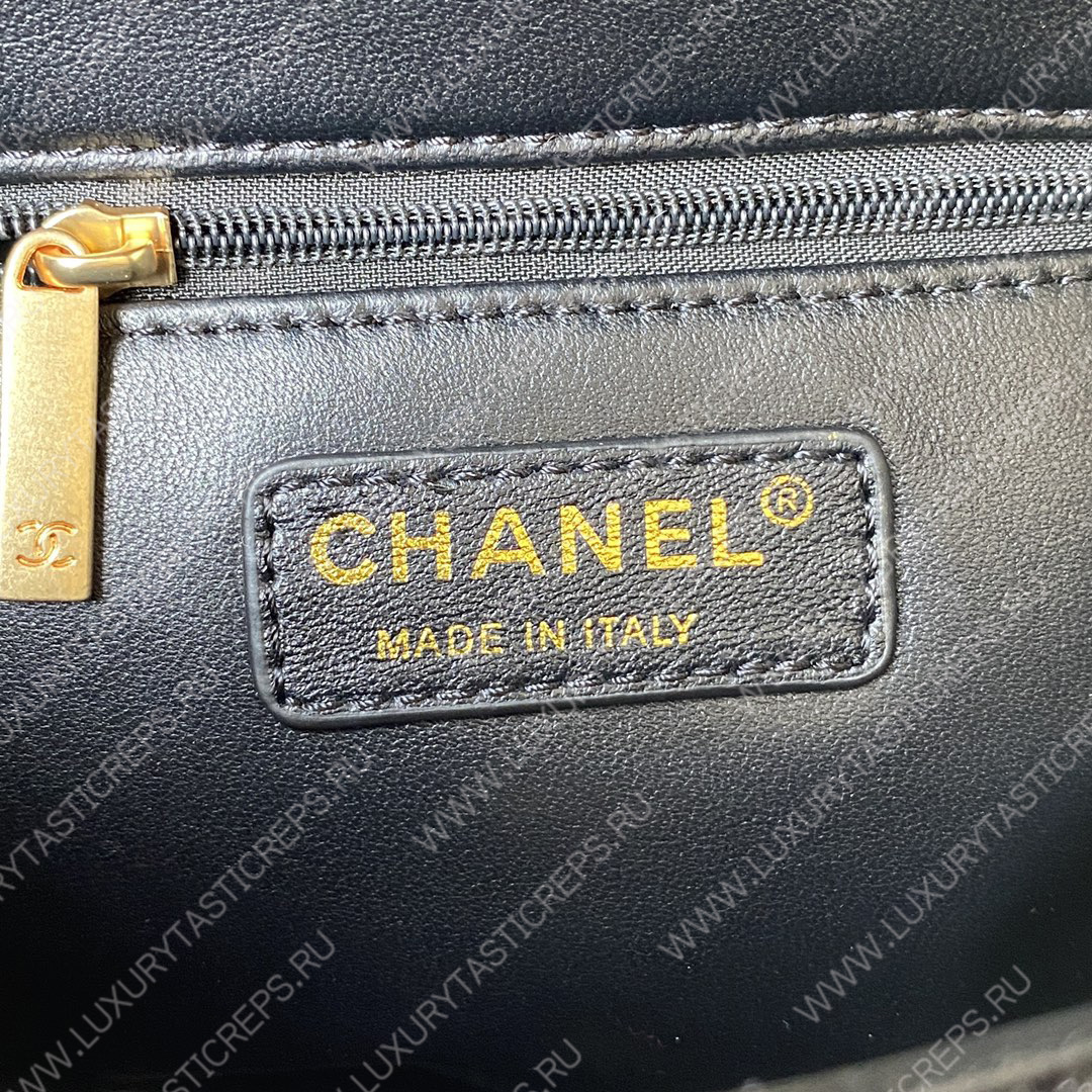 Ch*el mini flap bag black as2820
