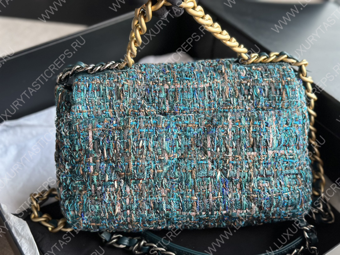 Ch*el 19 handbag multicolor as1161