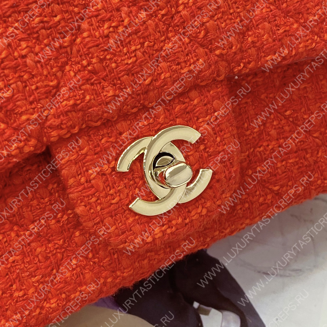 Ch*el mini flap bag red a69900