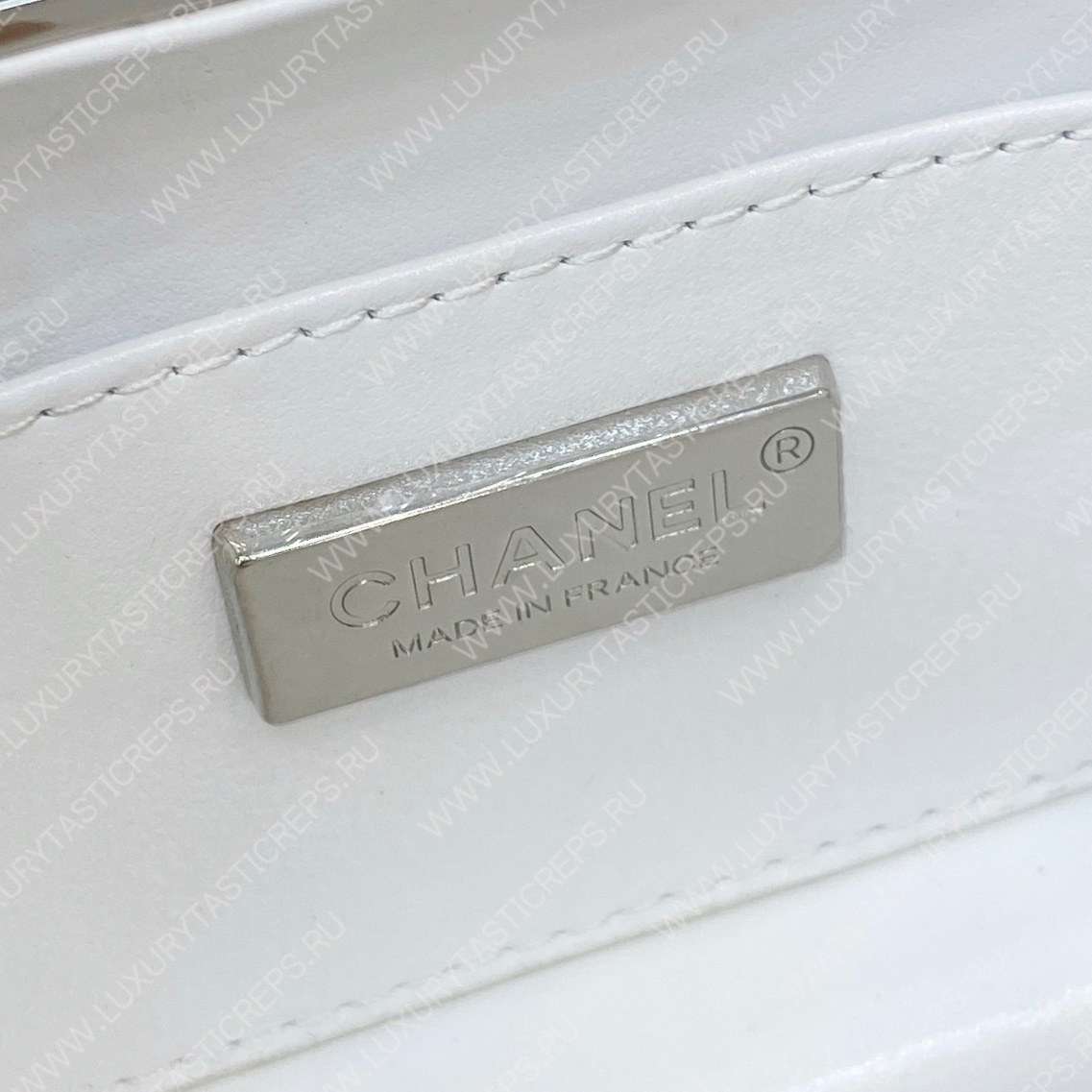 Ch*el mini flap bag white as3897
