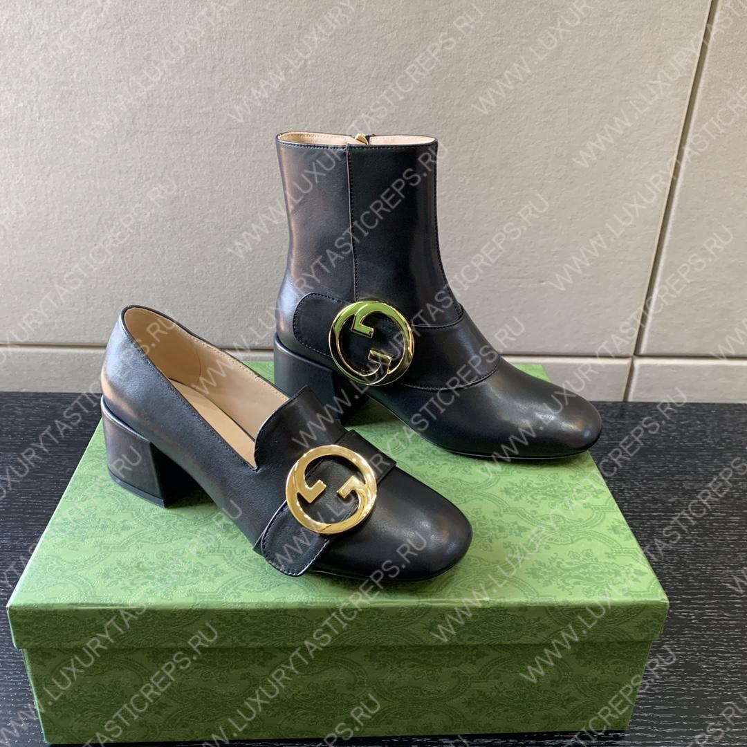 G*u*i blondie ankle boot black ‎700016