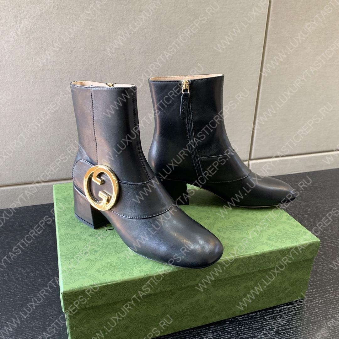 G*u*i blondie ankle boot black ‎700016