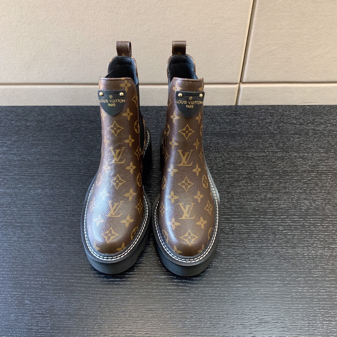l**is V*t*n lv beaubourg ankle boot cacao 1a8qcm