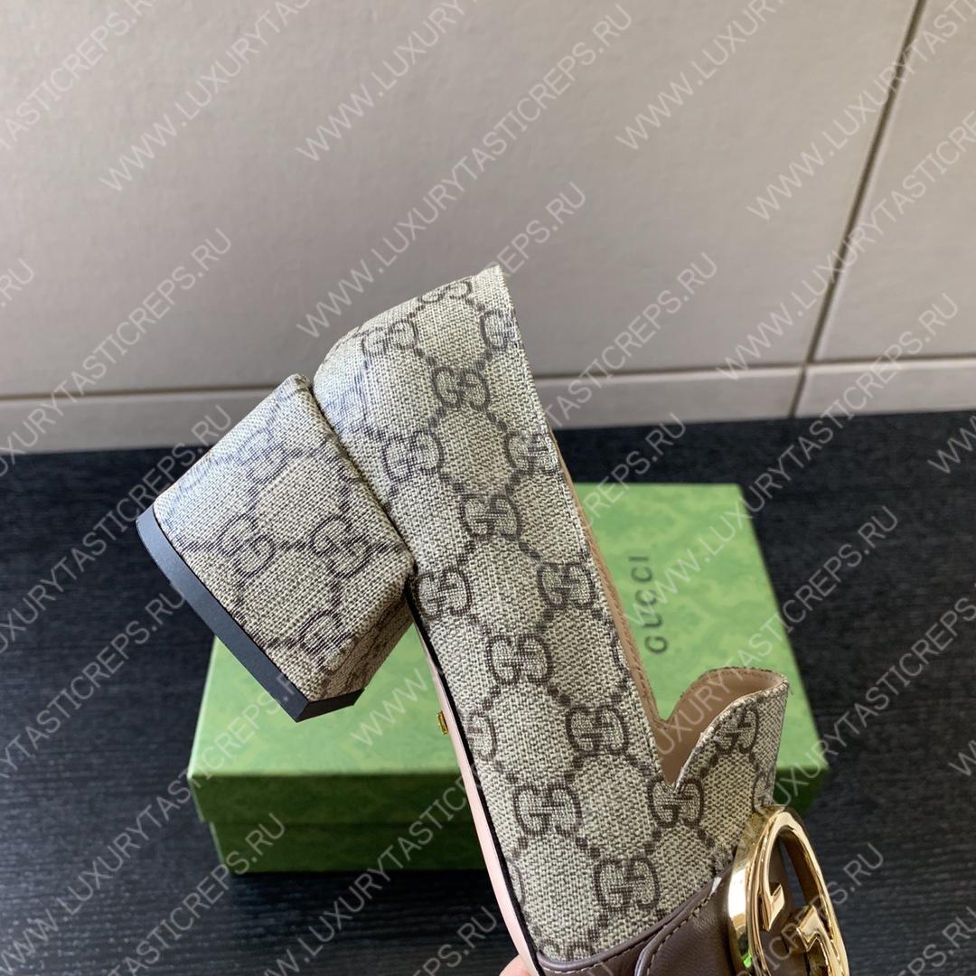 G*u*i gg loafers beige & camel 741407