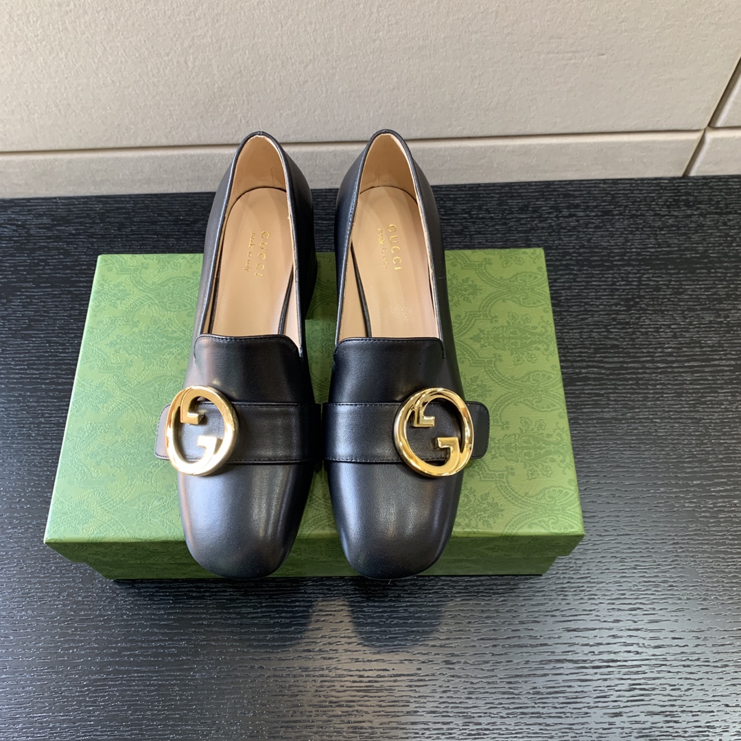 G*u*i gg loafers black 741407