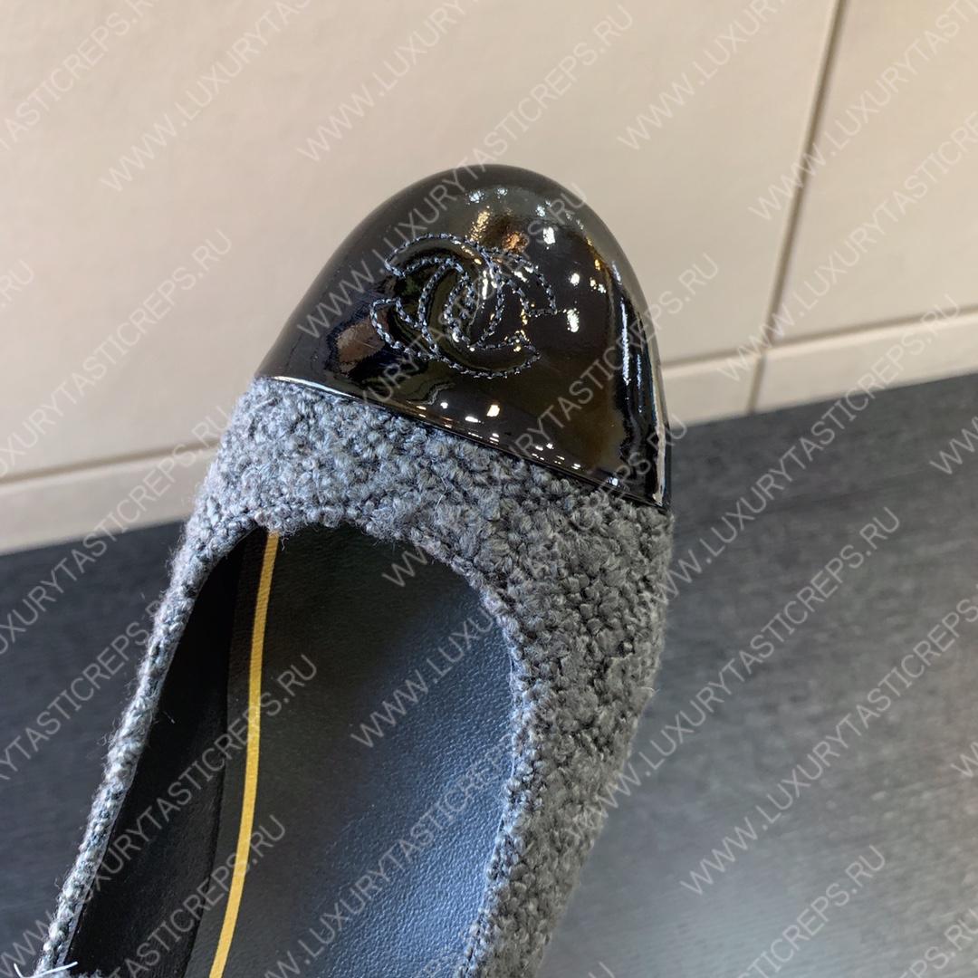 Ch*el marry janes grey g38897