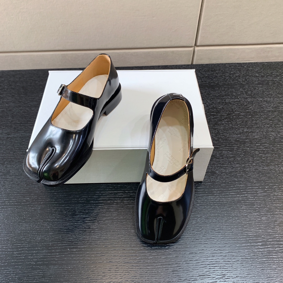 ma*s*n Ma*i*la tabi mary-janes black s39wl0119p3292t8013