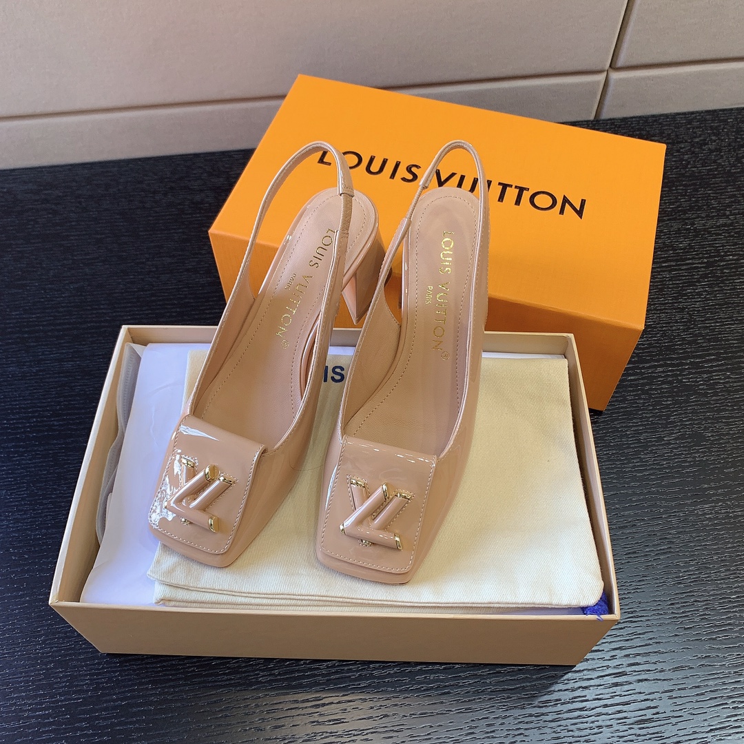 l**is V*t*n slingback shake pump nude 1ab0qq