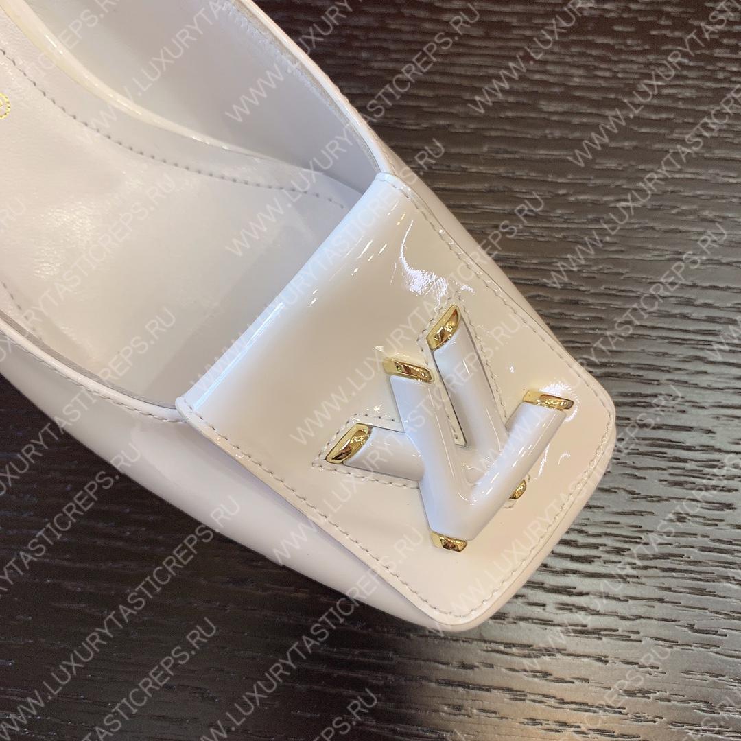 l**is V*t*n slingback shake pump white 1ab0qq