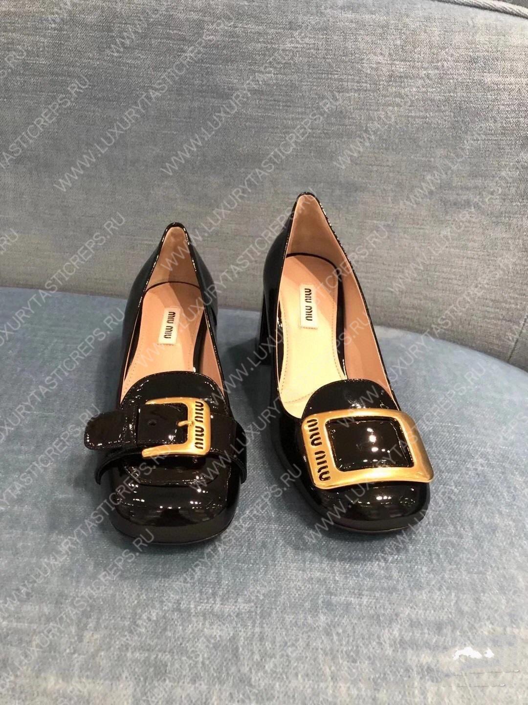 MIU MIU PUMPS BLACK 5I803D