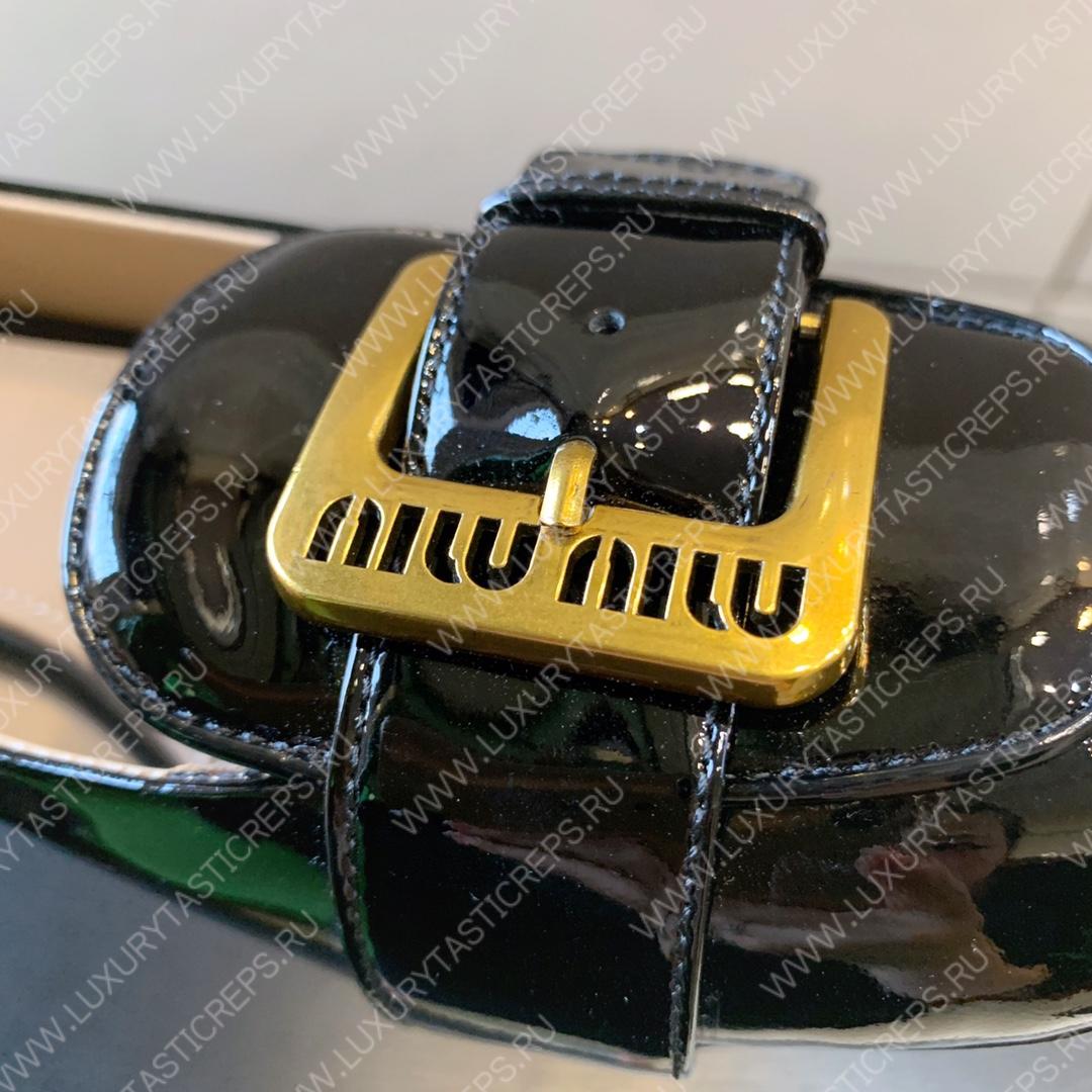 MIU MIU PUMPS BLACK 5I803D