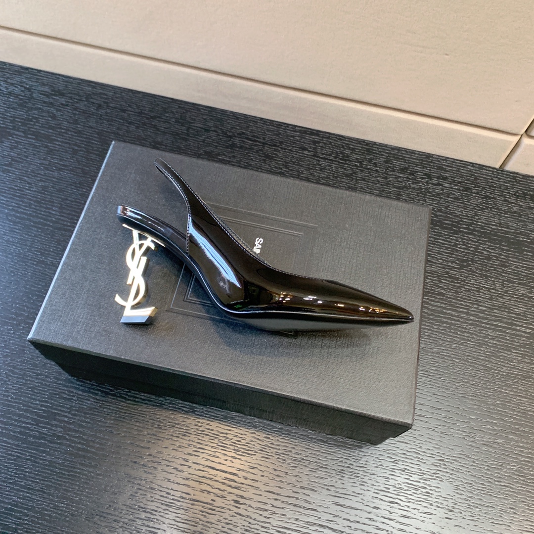 YVES SAINT LAURENT OPYUM PUMPS BLACK 4841600NPKK