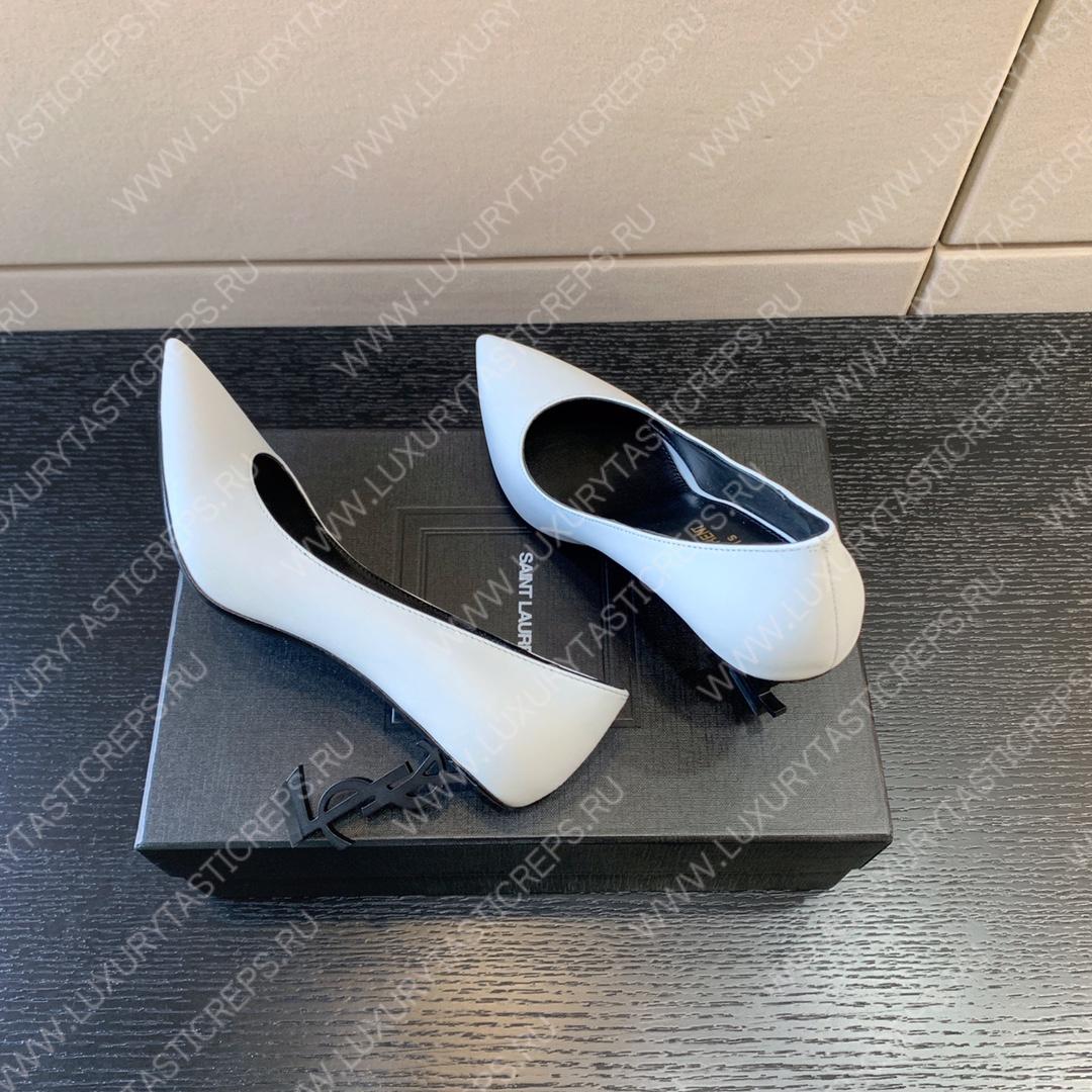 YVES SAINT LAURENT OPYUM PUMPS WHITE 4841600NPKK1000