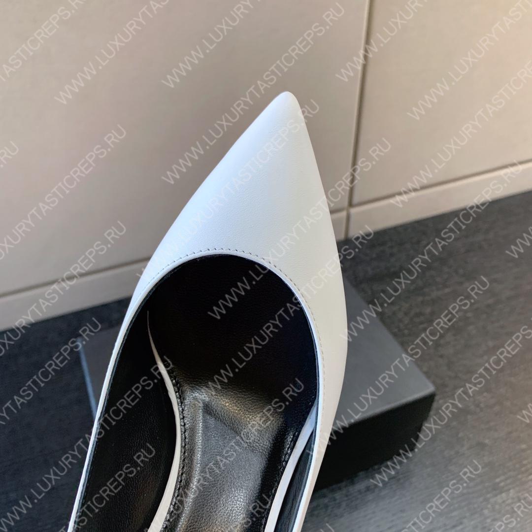YVES SAINT LAURENT OPYUM PUMPS WHITE 4841600NPKK