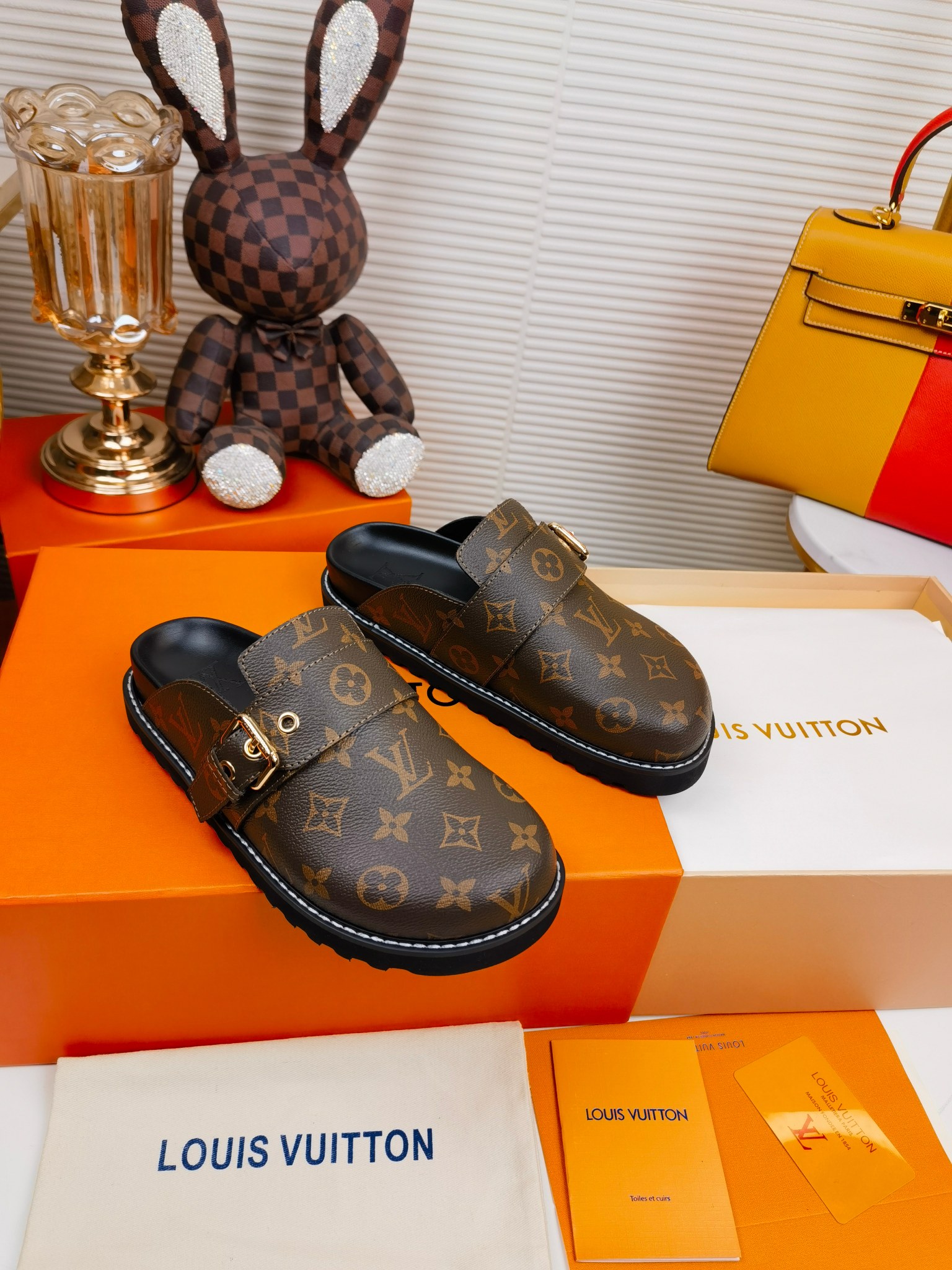 l**is V*t*n cosy flat comfort clog cacao brown 1aaw6j