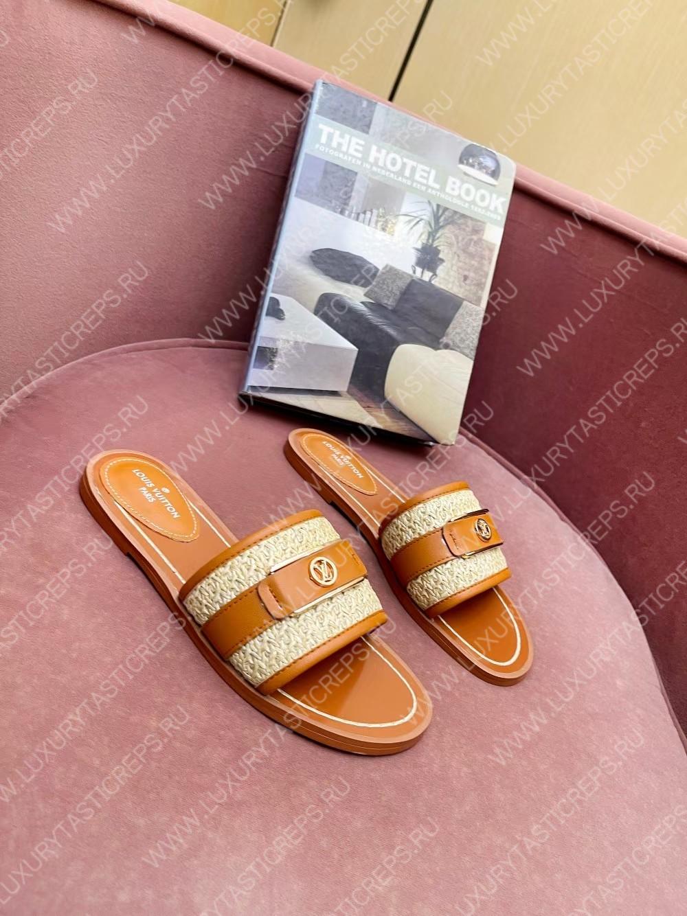 l**is V*t*n lock it flat mule cagnac brown 1aadiw