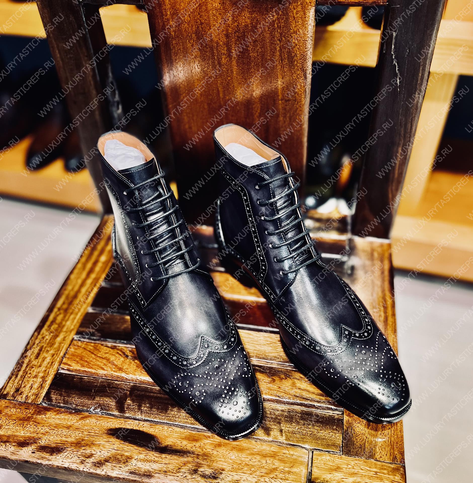 BERLUTI BOOTS BLACK S4127-V2