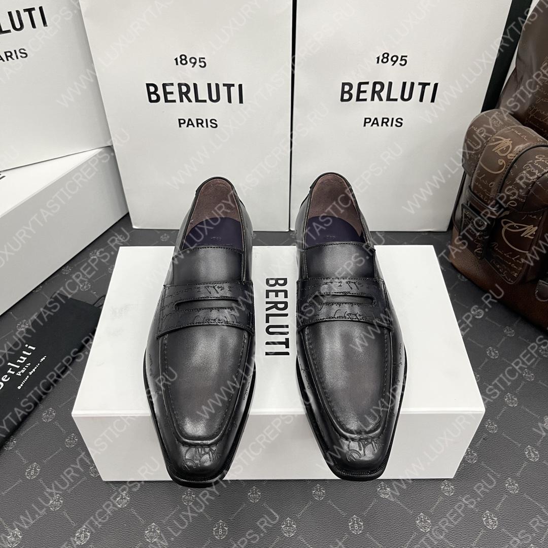 BERLUTI LOAFERS BLACK S1411-V1