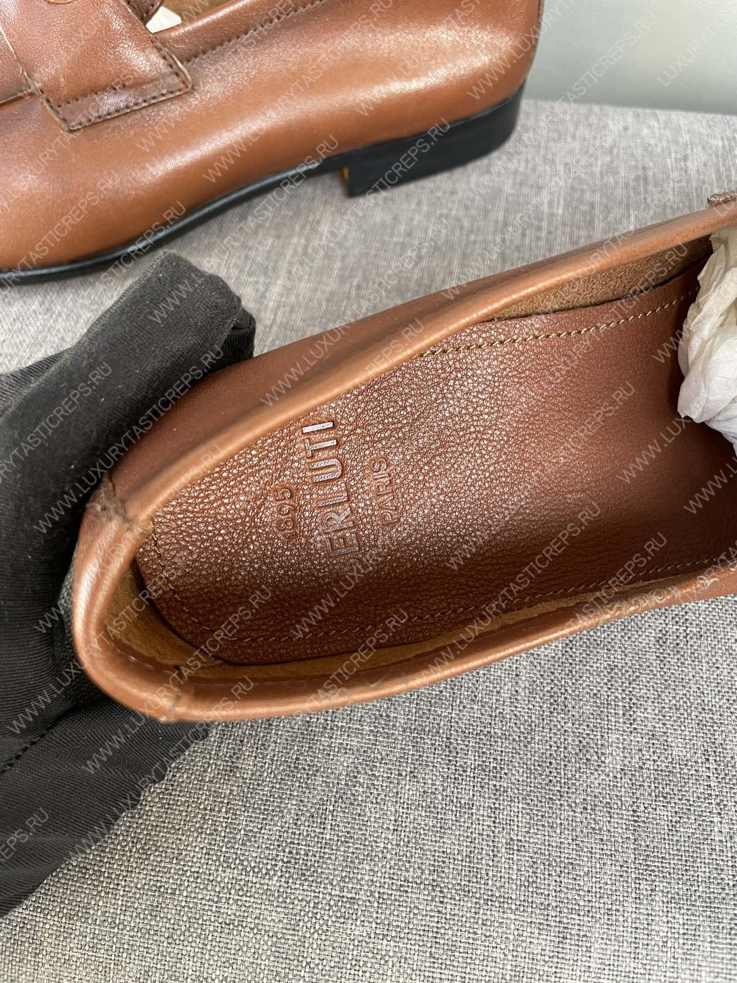 BERLUTI LOAFERS BROWN S4567