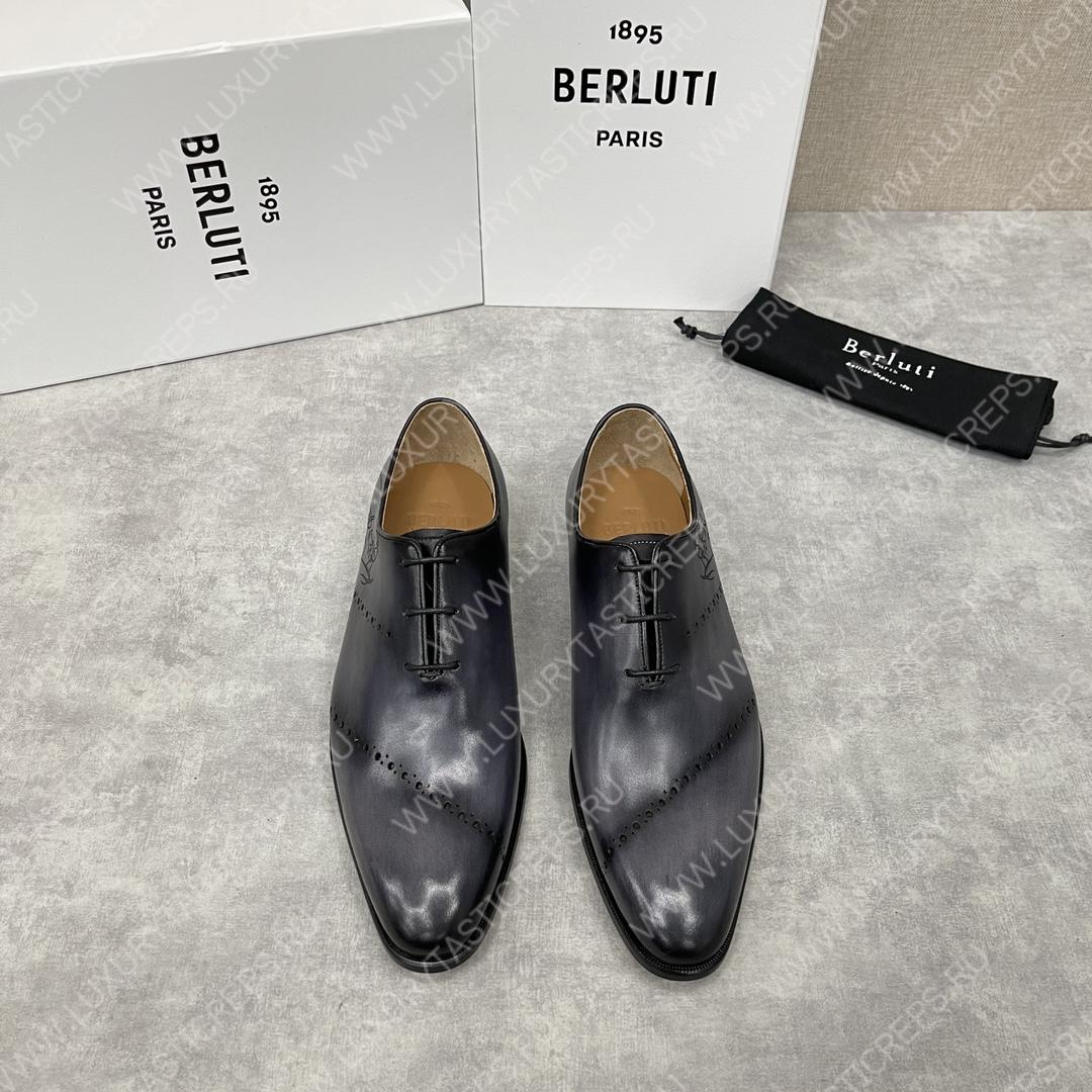 BERLUTI OXFORDS BLACK S0770-V1