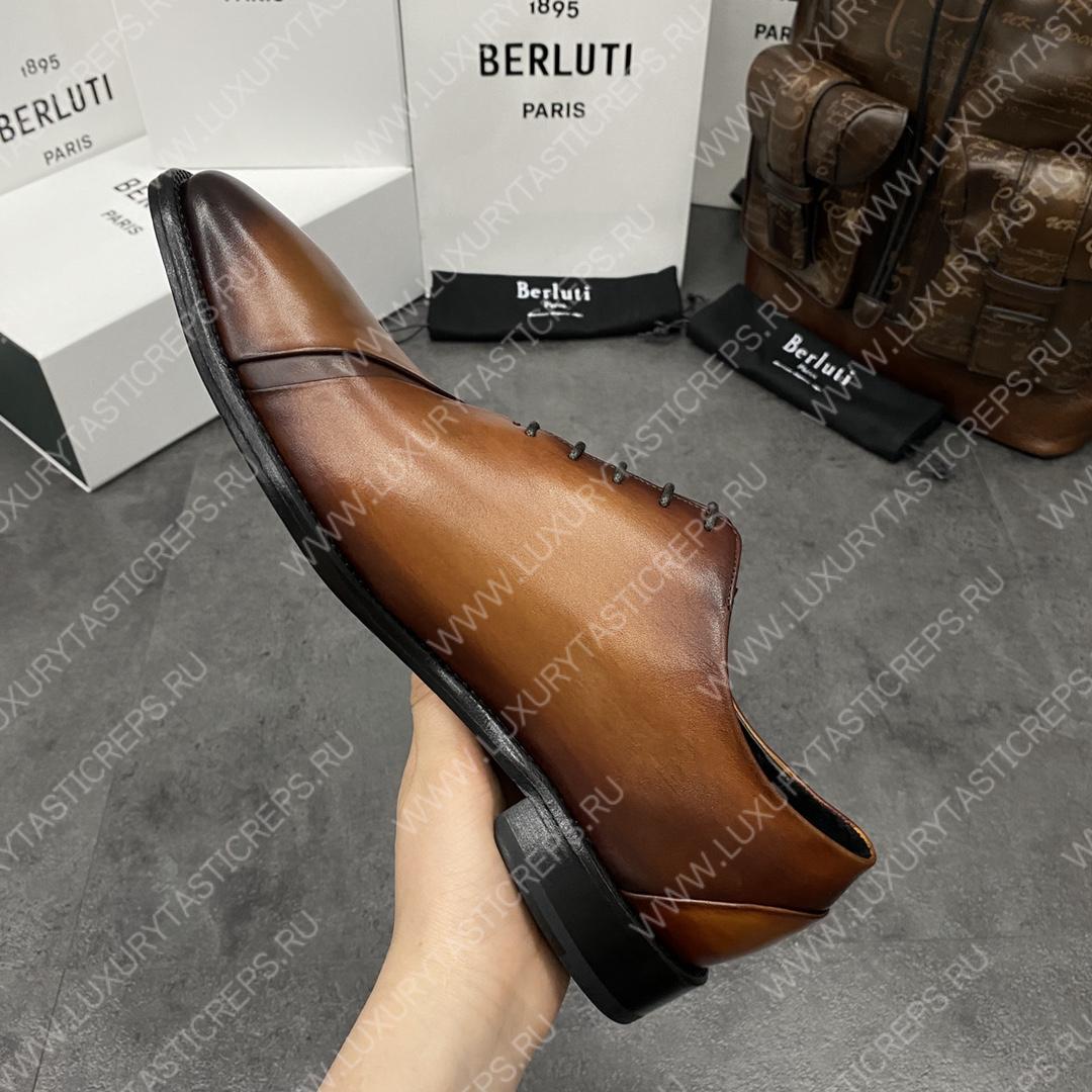 BERLUTI GASPARD GALET BROWN 76008-V1