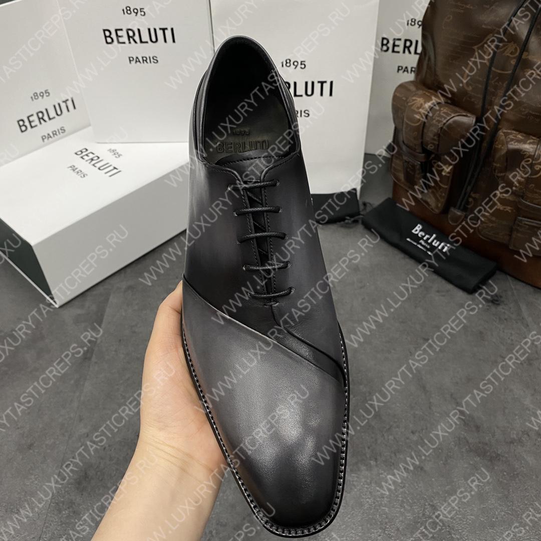 BERLUTI GASPARD GALET BLACK 76008-V1