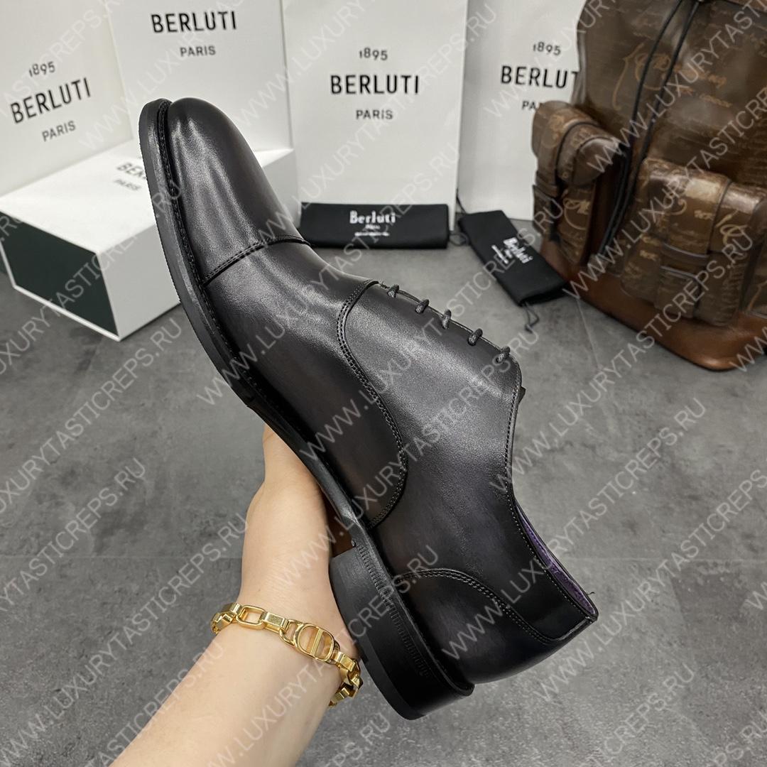 BERLUTI GASPARD GALET BLACK 76048-V1