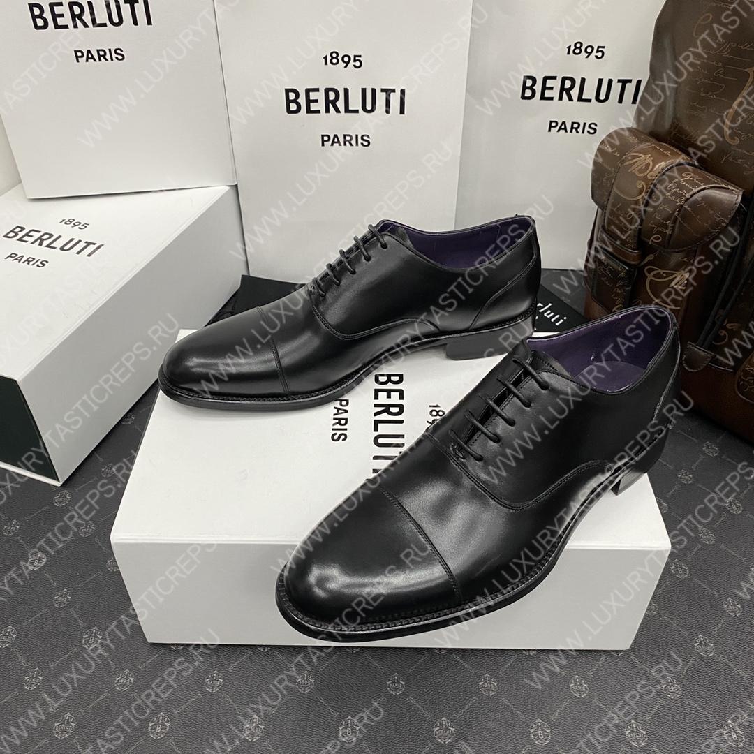BERLUTI GASPARD GALET BLACK 76048-V1