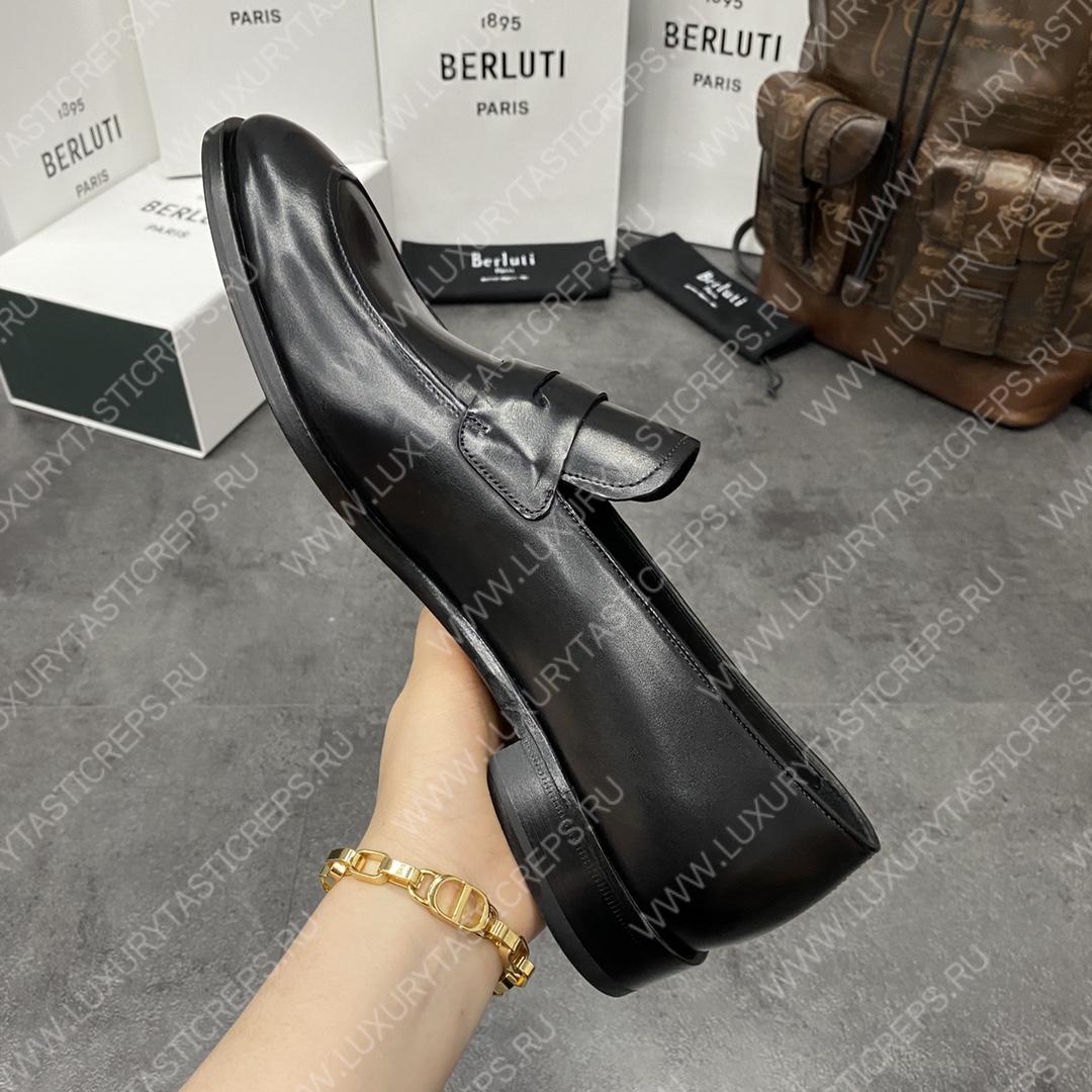 BERLUTI COUTURE DEMESURE LOAFER BLACK S5581-V1