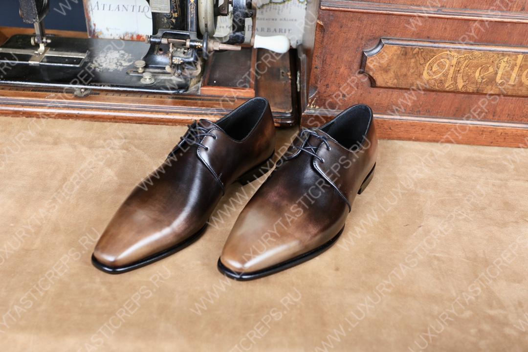 BERLUTI OXFORD BROWN S4780-V1