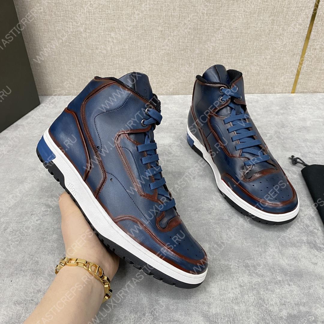 BERLUTI SNEAKERS BLUE S5798