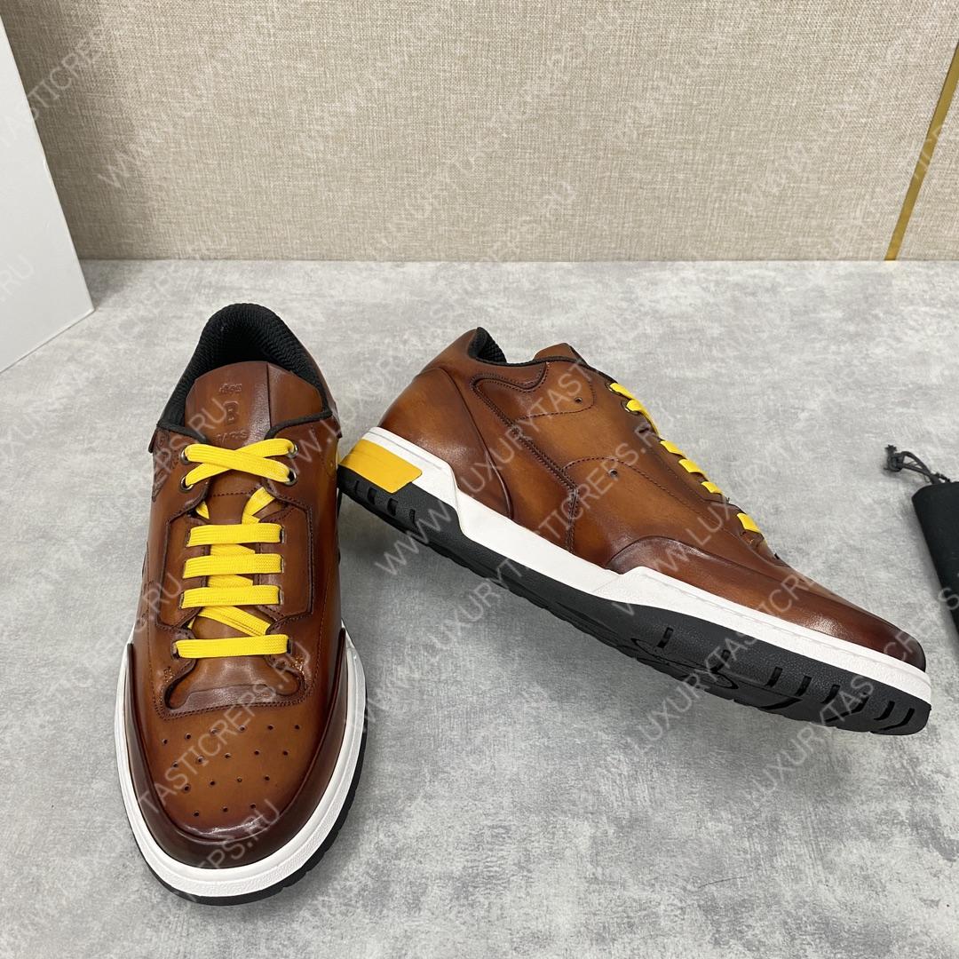 BERLUTI SNEAKERS BROWN S5867